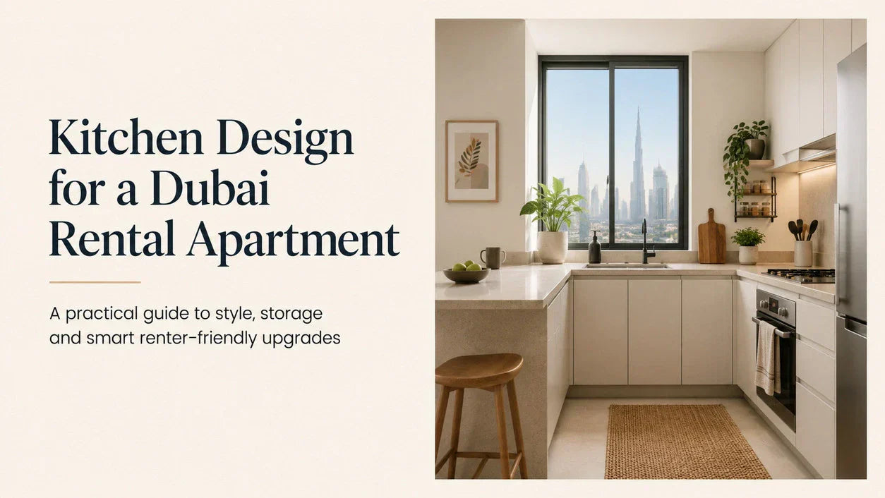 How to Design a Kitchen for a Rental Apartment in Dubai?