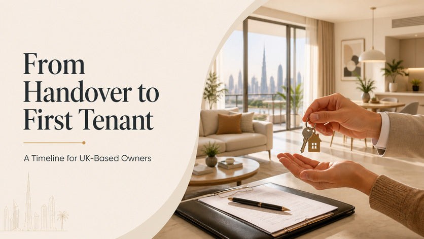 From Off-Plan Handover to First Tenant: A Timeline for UK-Based Owners