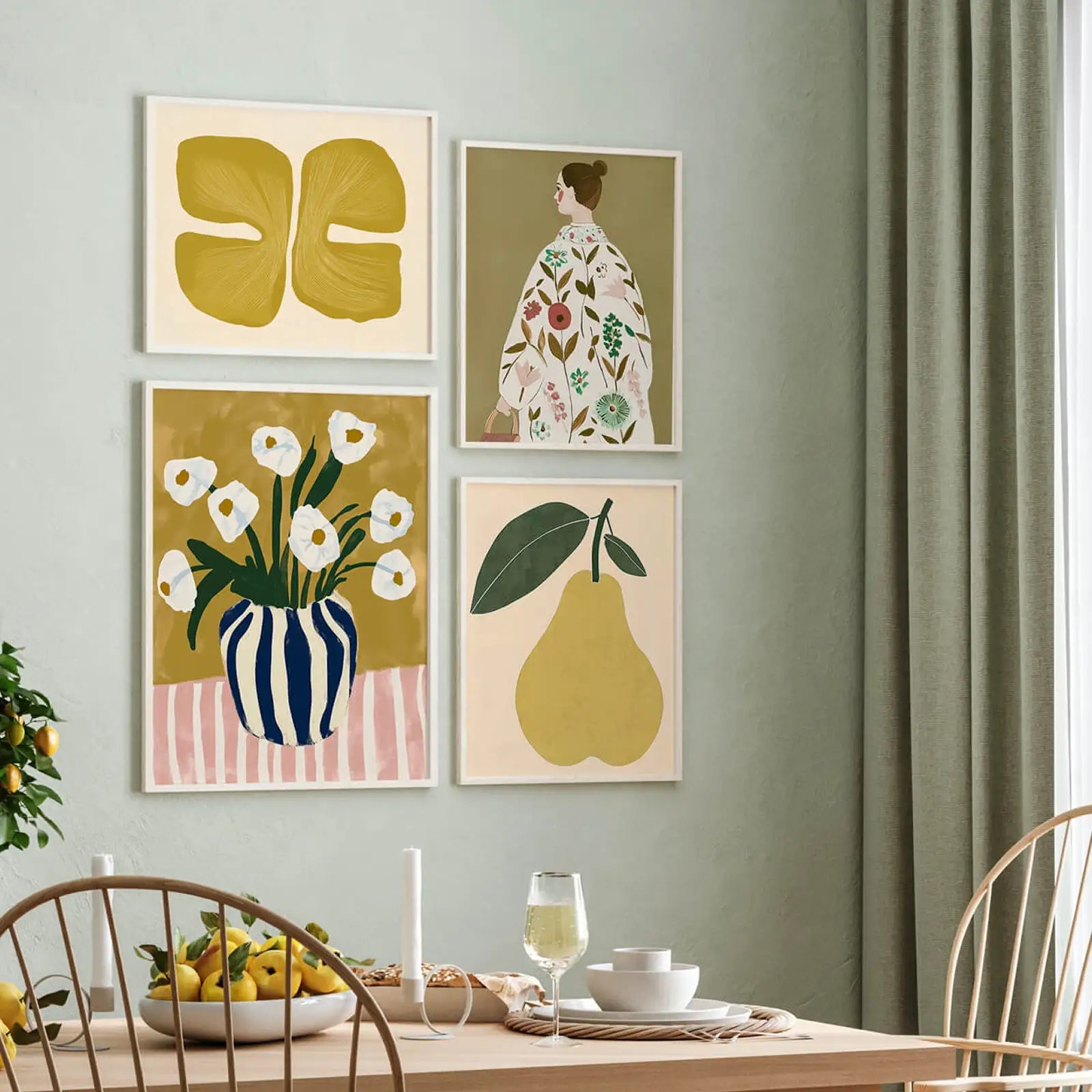 Juicy Flowers Poster