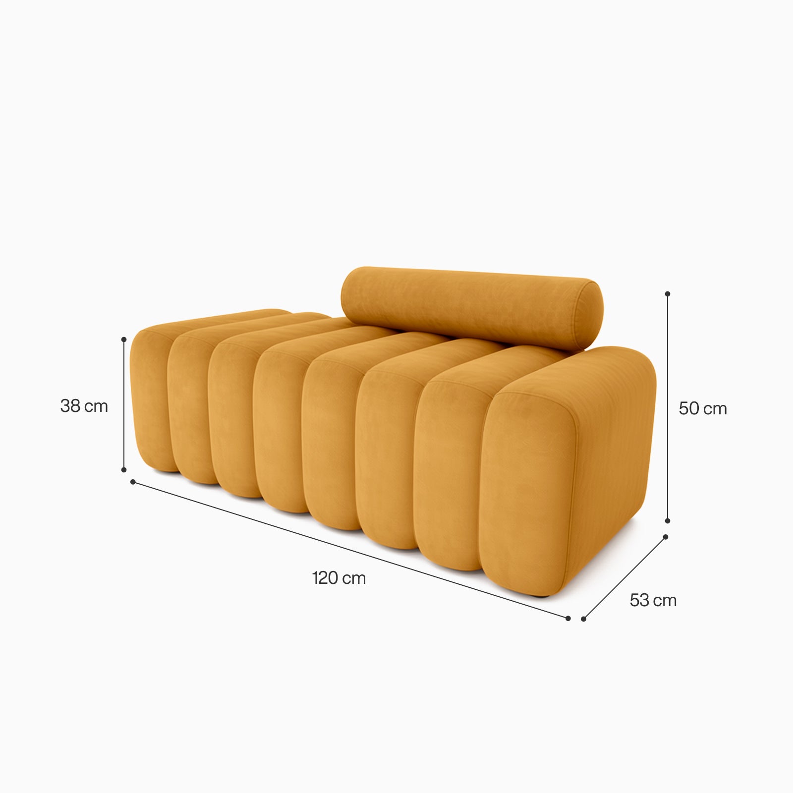 Swell 2-Seater Straight Sofa image