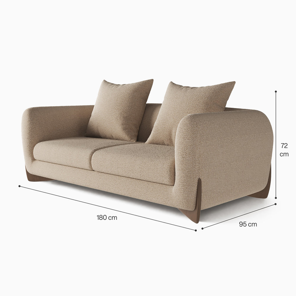 Kyoto 2-Seater Straight Sofa
