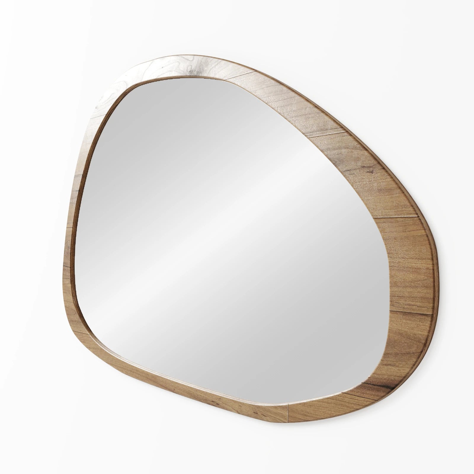 Vellum Irregular Shape Wall Mounted Mirror