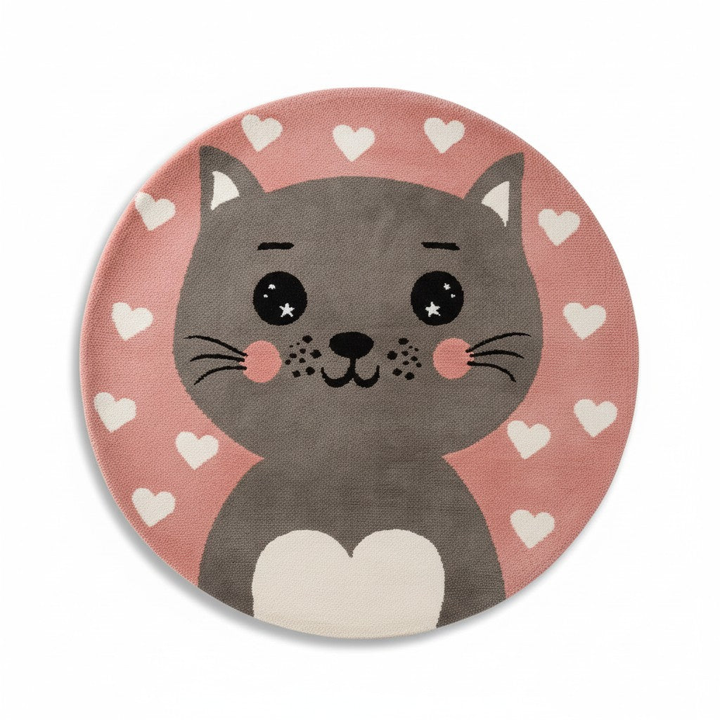 Sweet Kitty Kids Rug