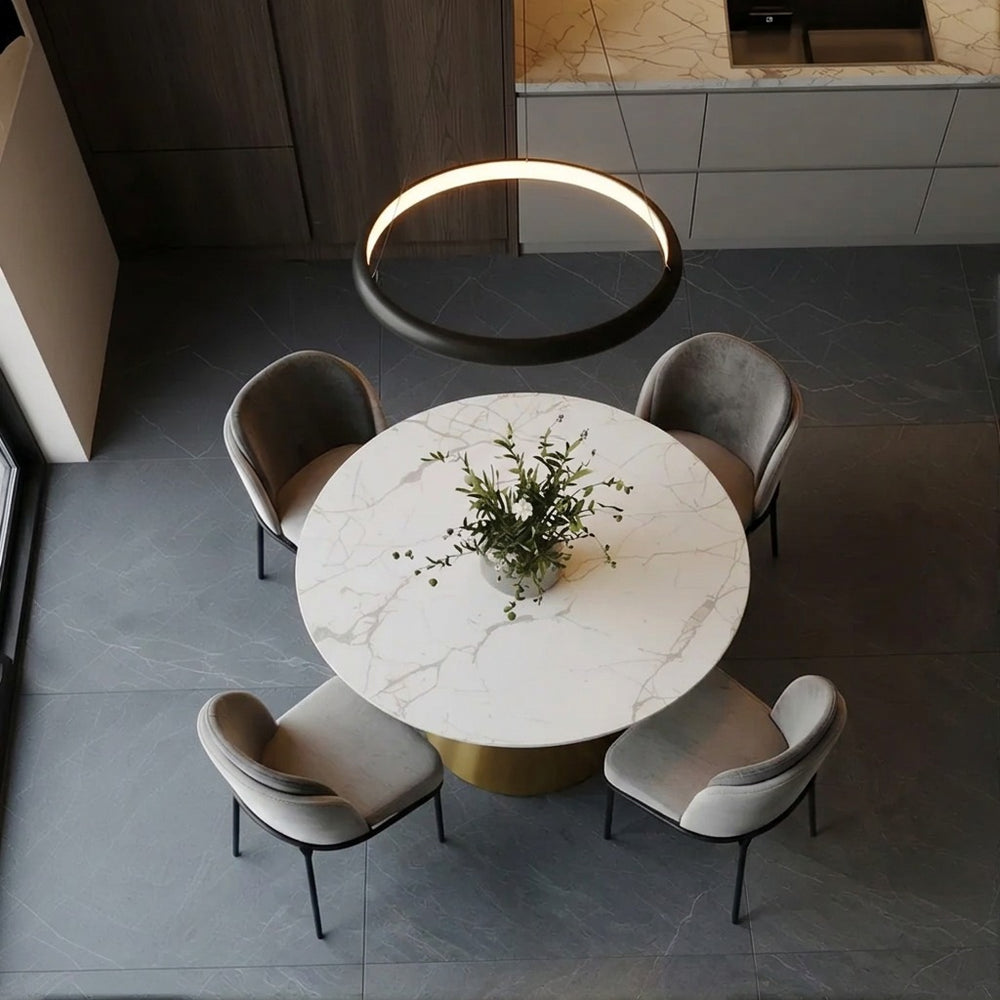 Essential Marble Top Dining Table
