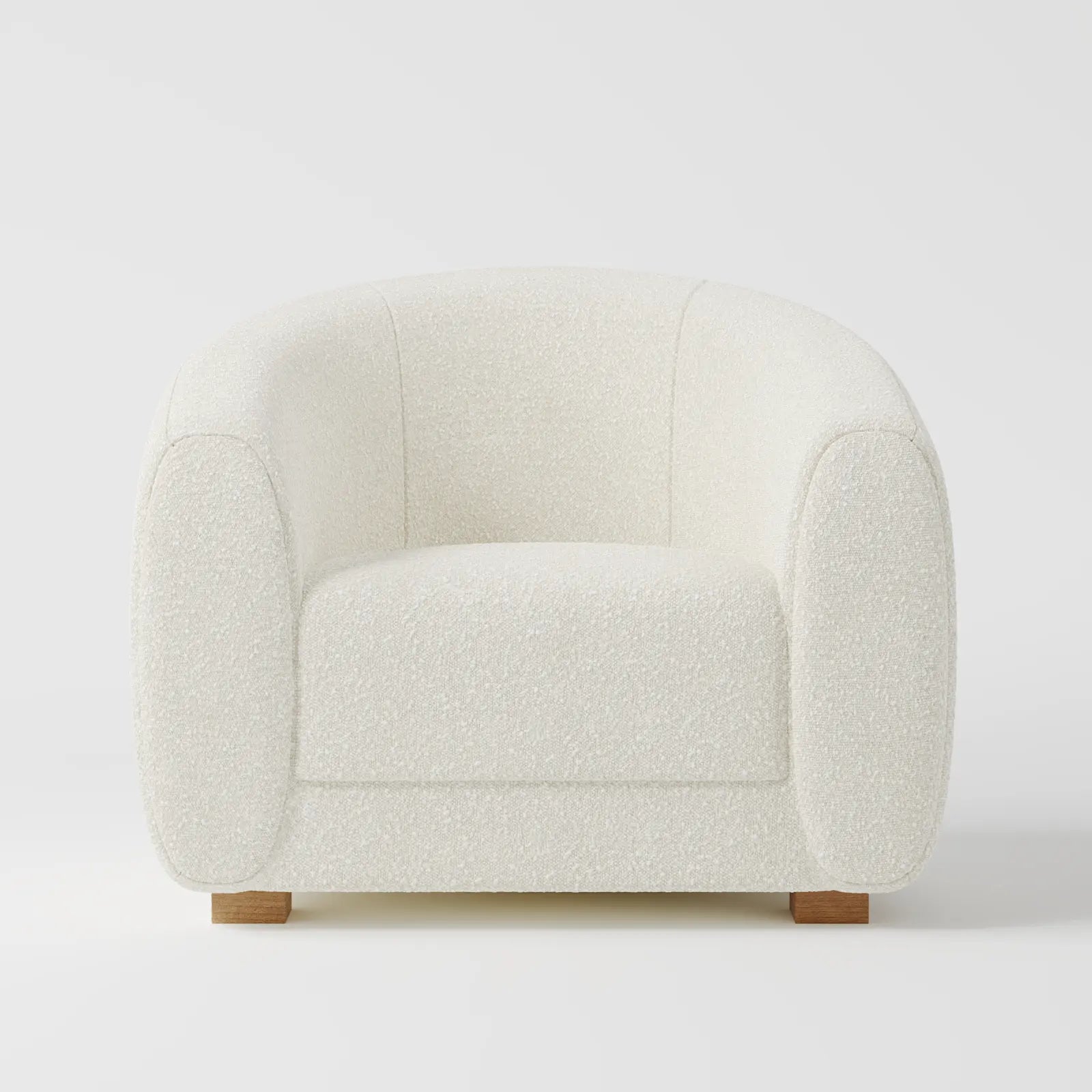 Orion Plush Boucle Armchair