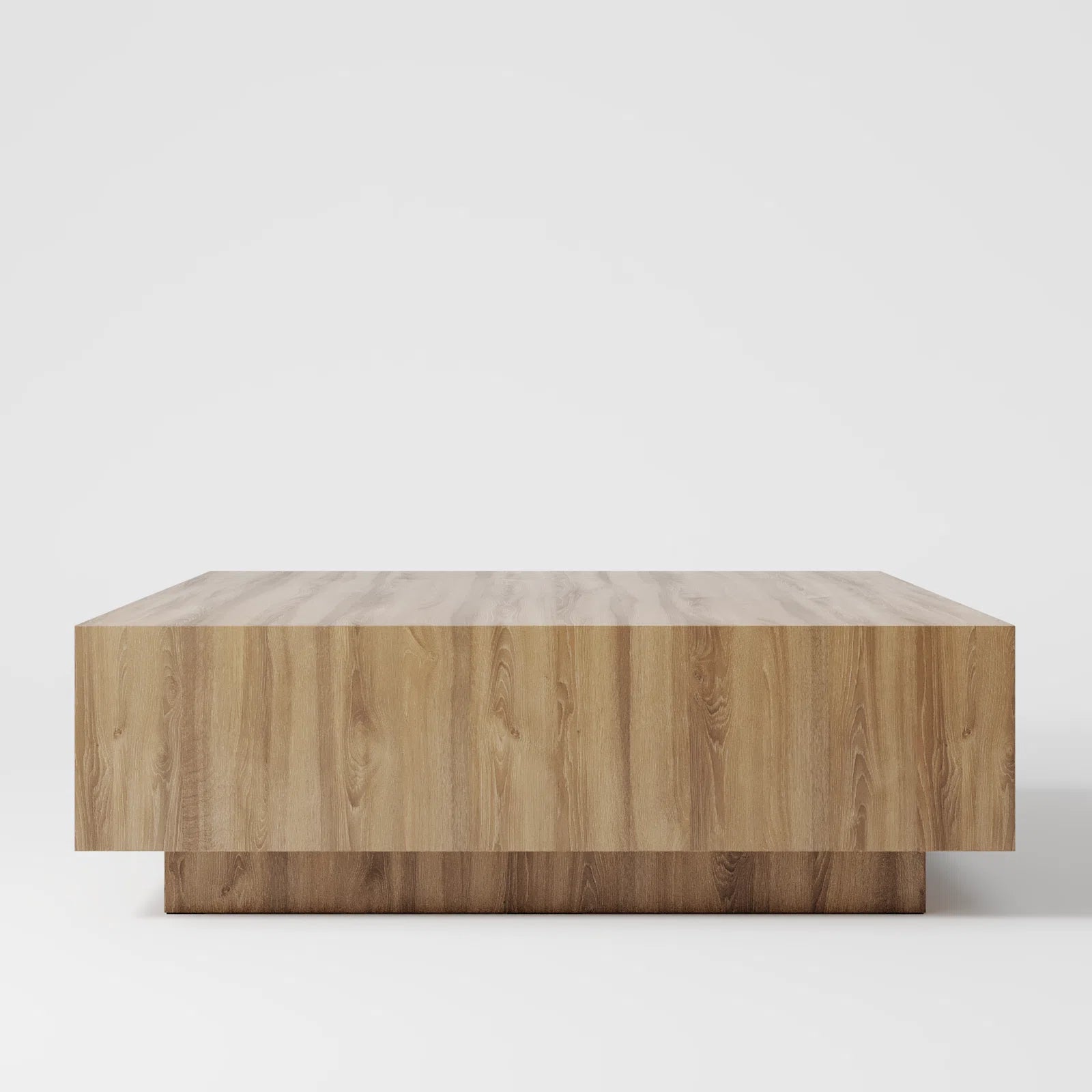 Cube Wood Coffee Table