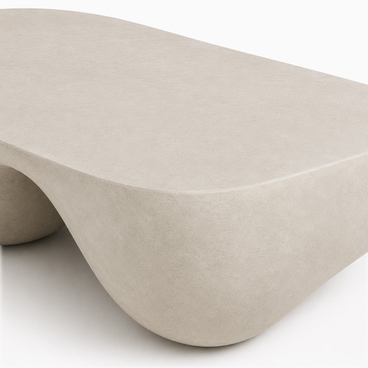 Vivien Cream Microconcrete Coffee Table image