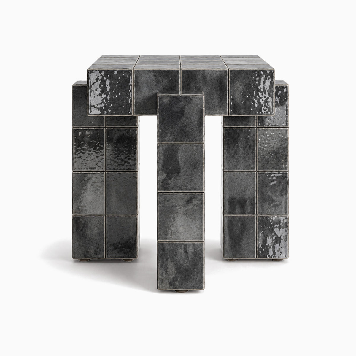 Honey Tile Side Table