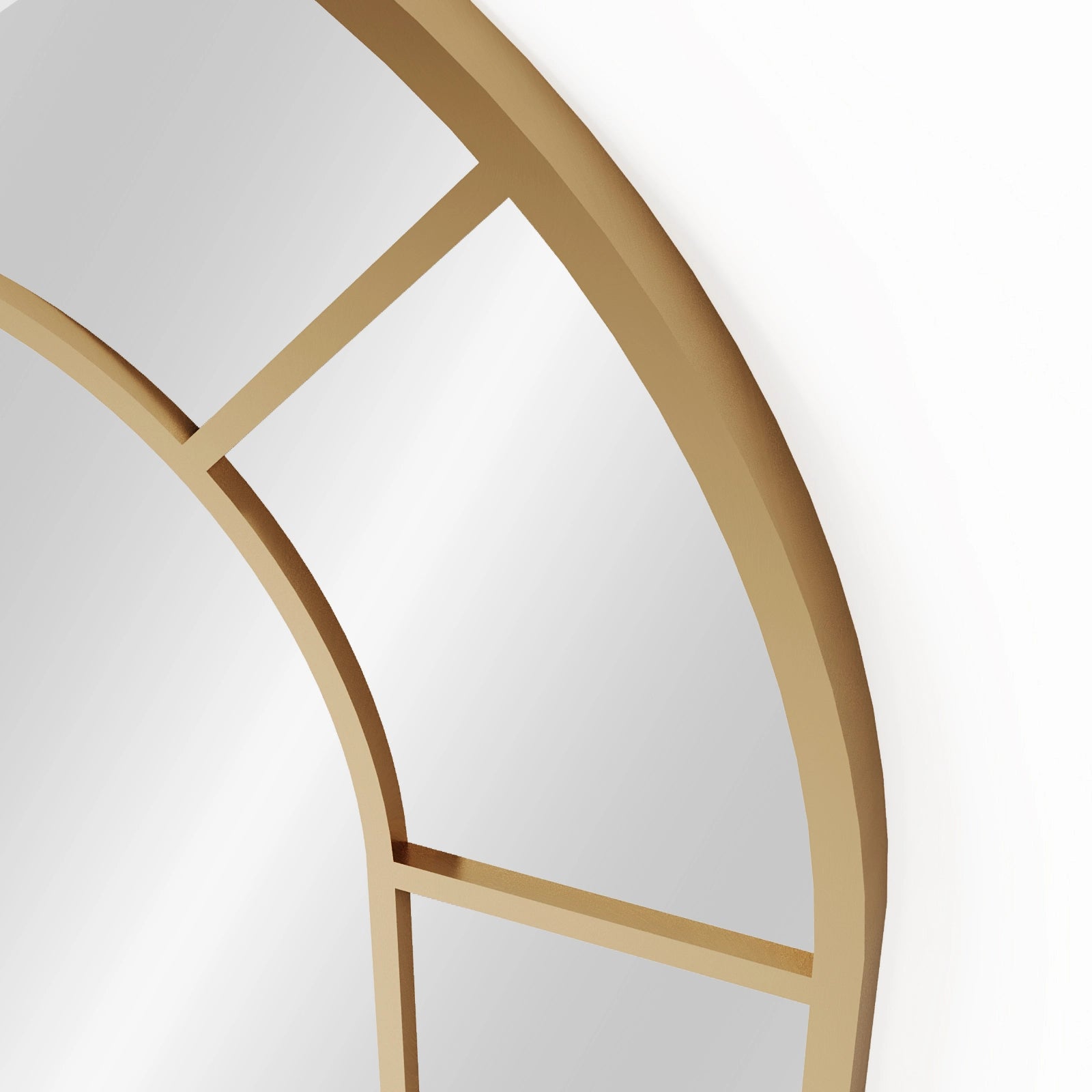 Eliza Window Arch Gold Mirror