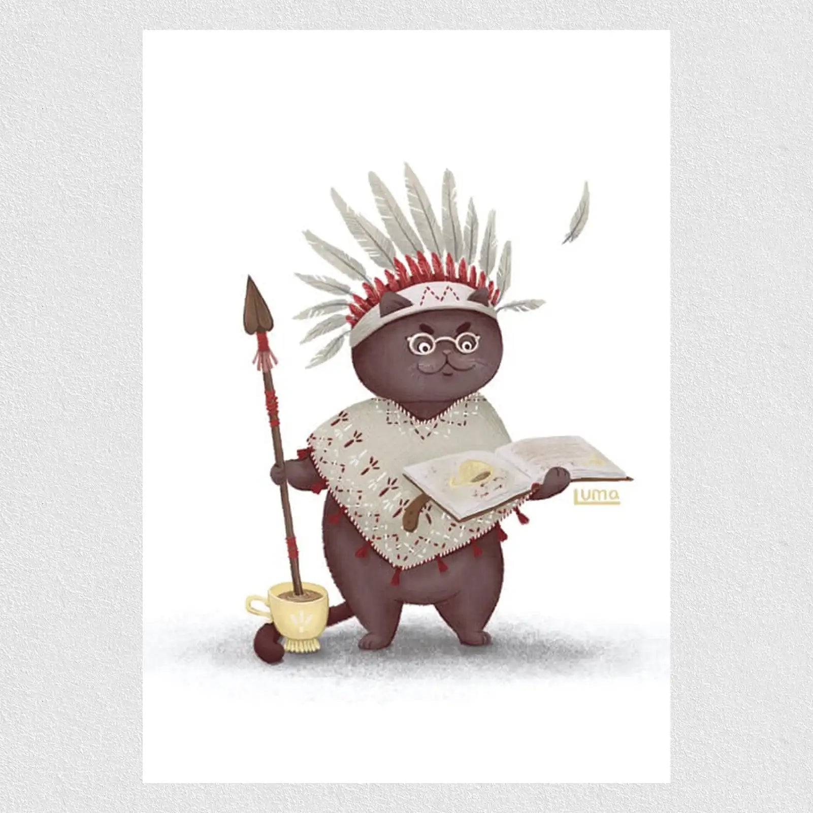 Little Magic Warrior Kids Poster