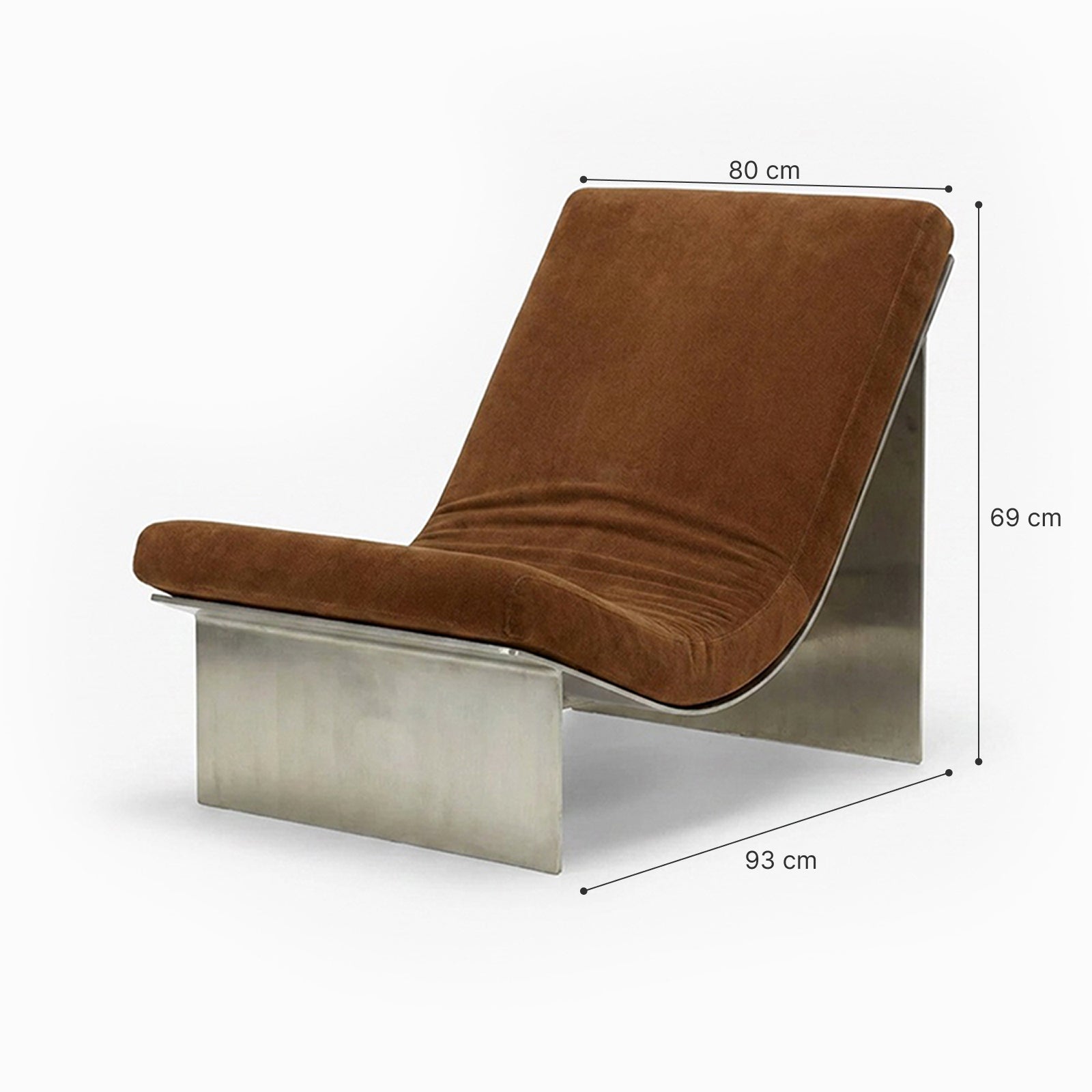 Caroli Steel Accent Chair image