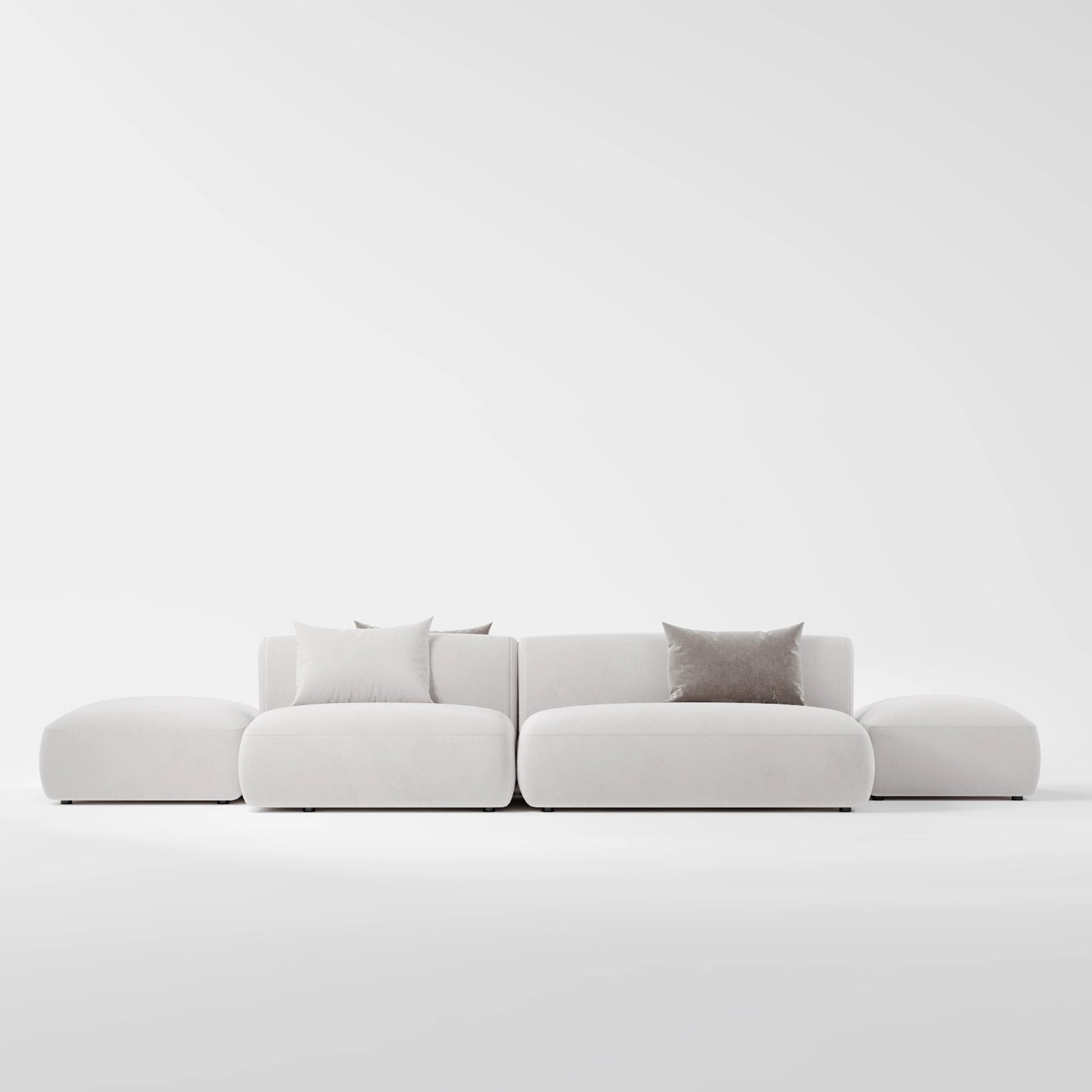 Stone Mosaic Modular Large Sofa