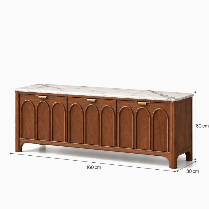 Inaya Marble TV Stand image