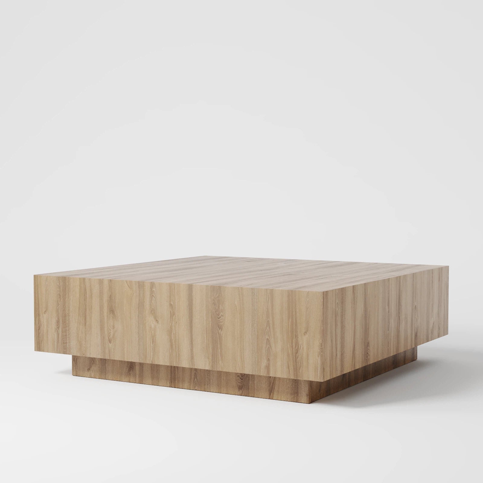 Cube Wood Coffee Table