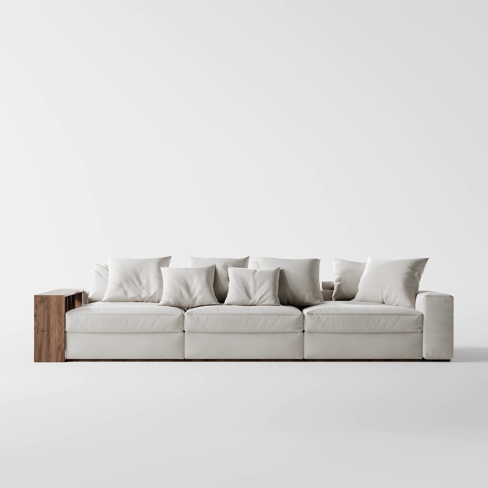 Glory Premium Cotton-Blend Bookcase Sofa