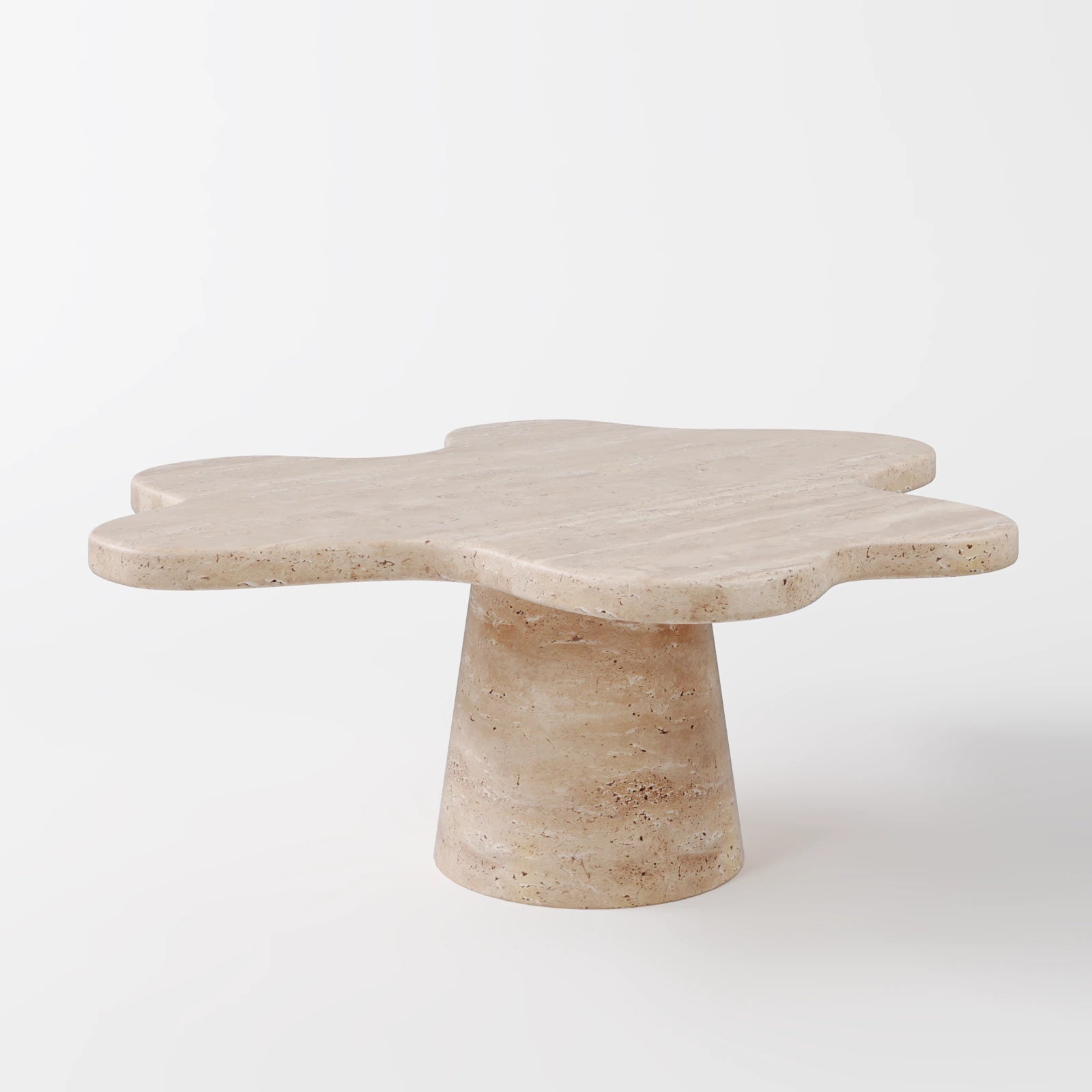 Lawrence Tapered Column Base Coffee Table