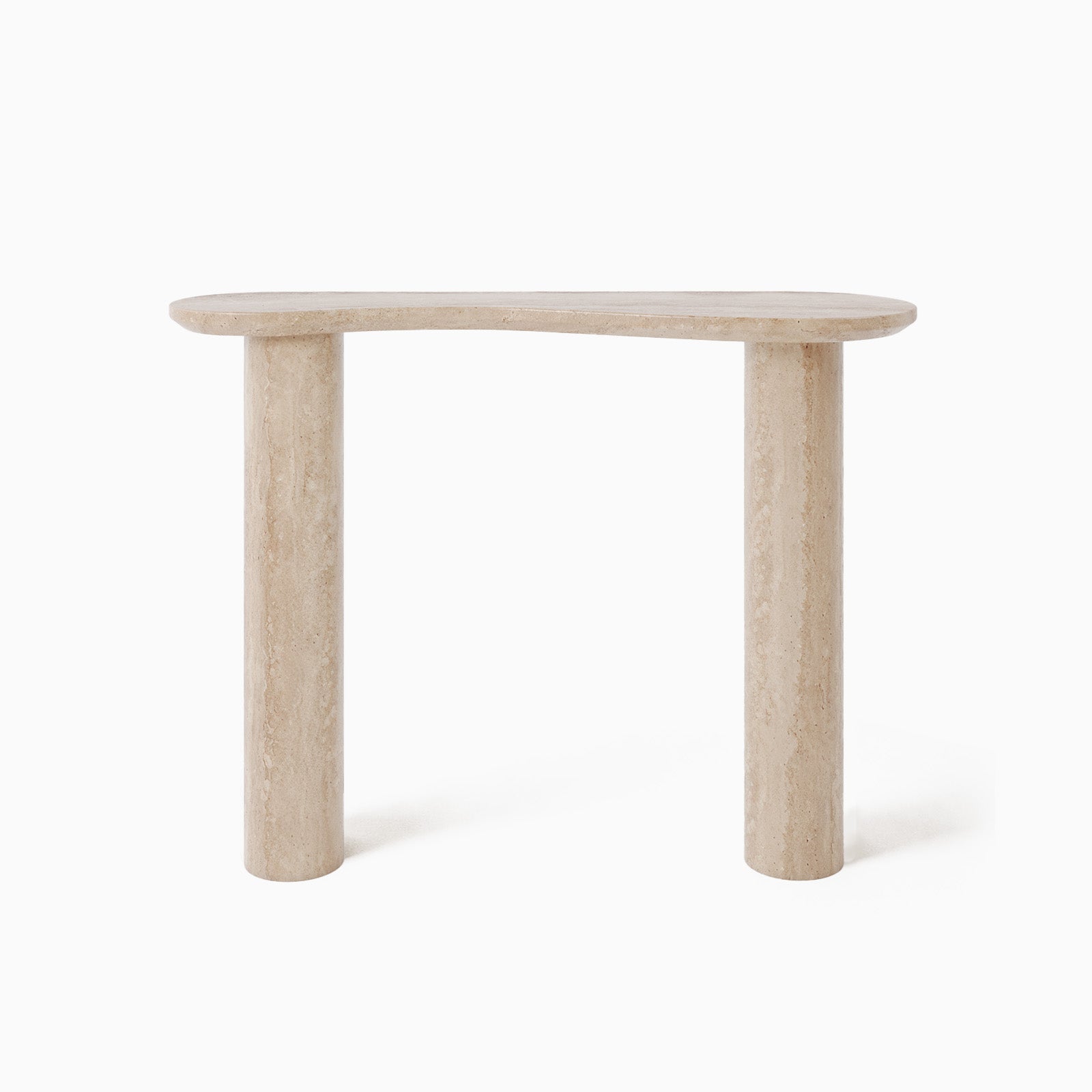 Lawrence Cream Travertine Console image