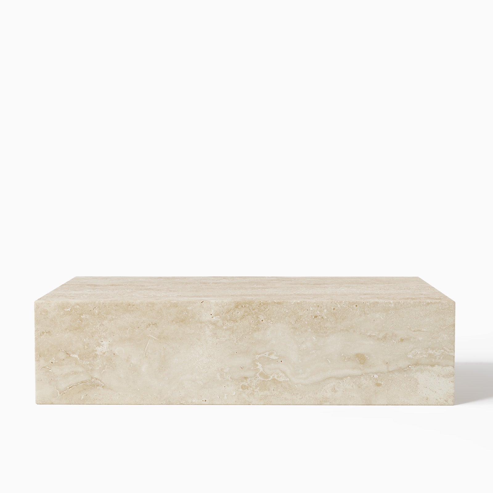 Cube Travertine Coffee Table