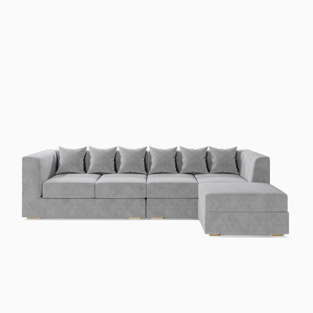Grand Luxe 5-Seater Corner Sofa