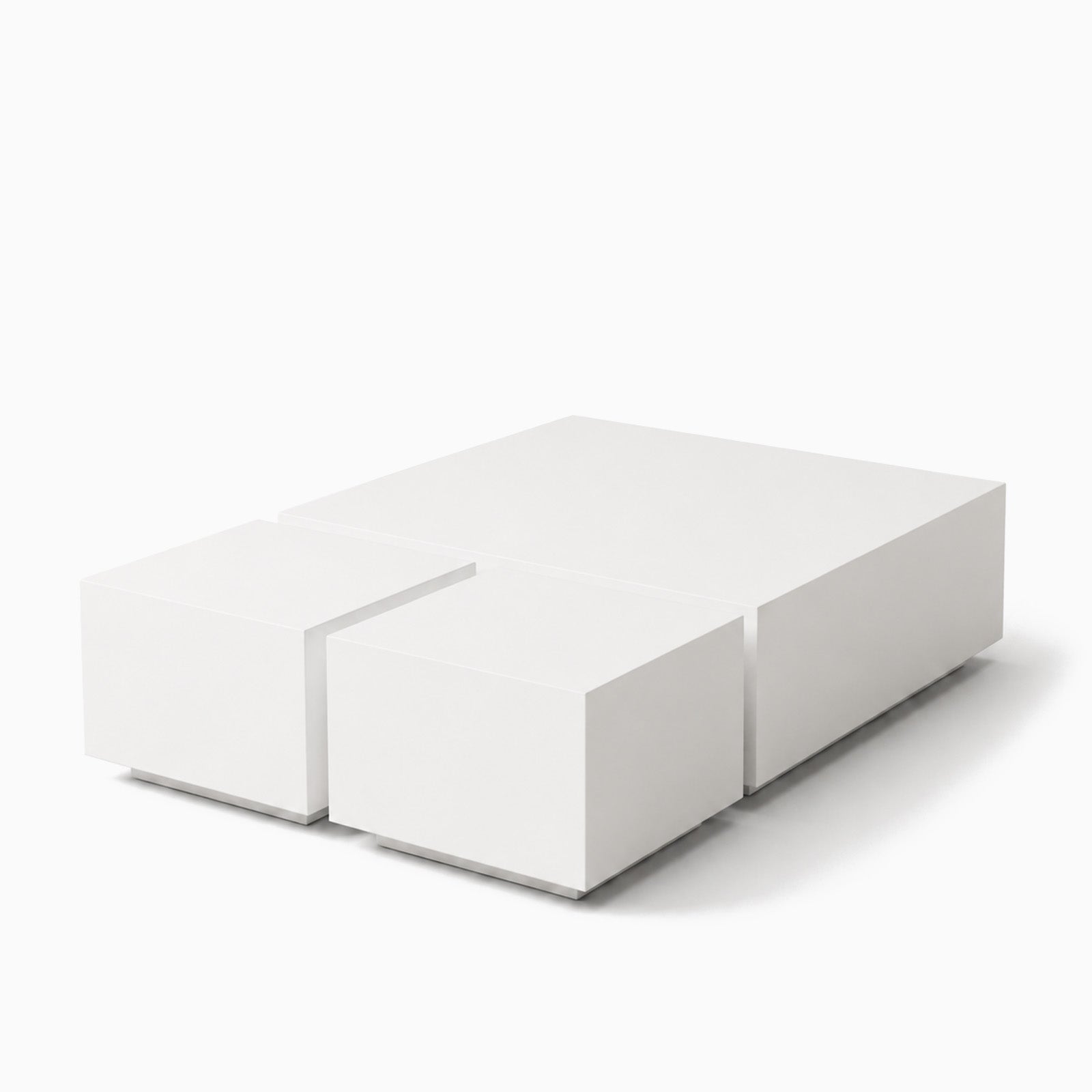 Maximilian White Microconcrete Coffee Table image