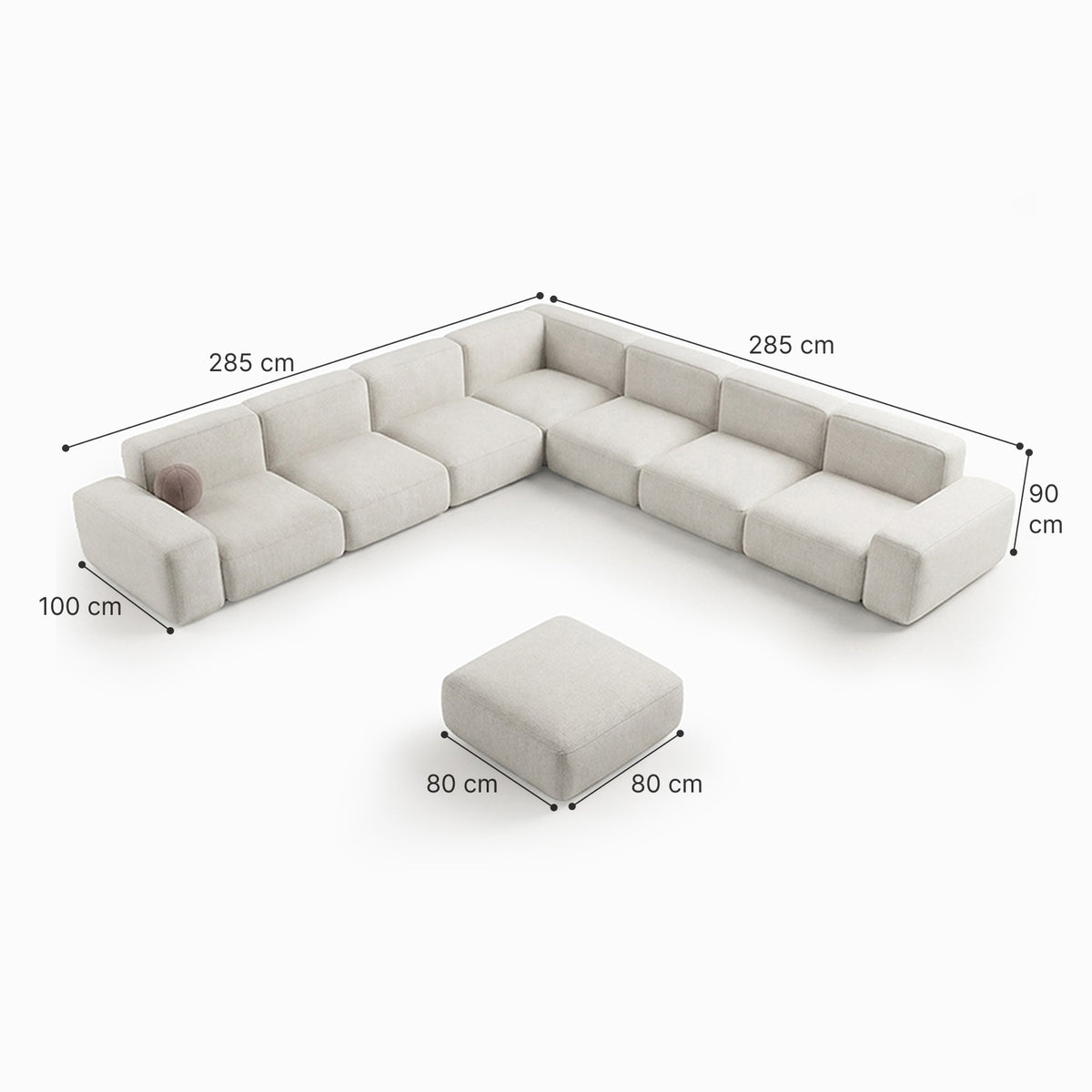 Ava 7-Seater Modular Sofa image