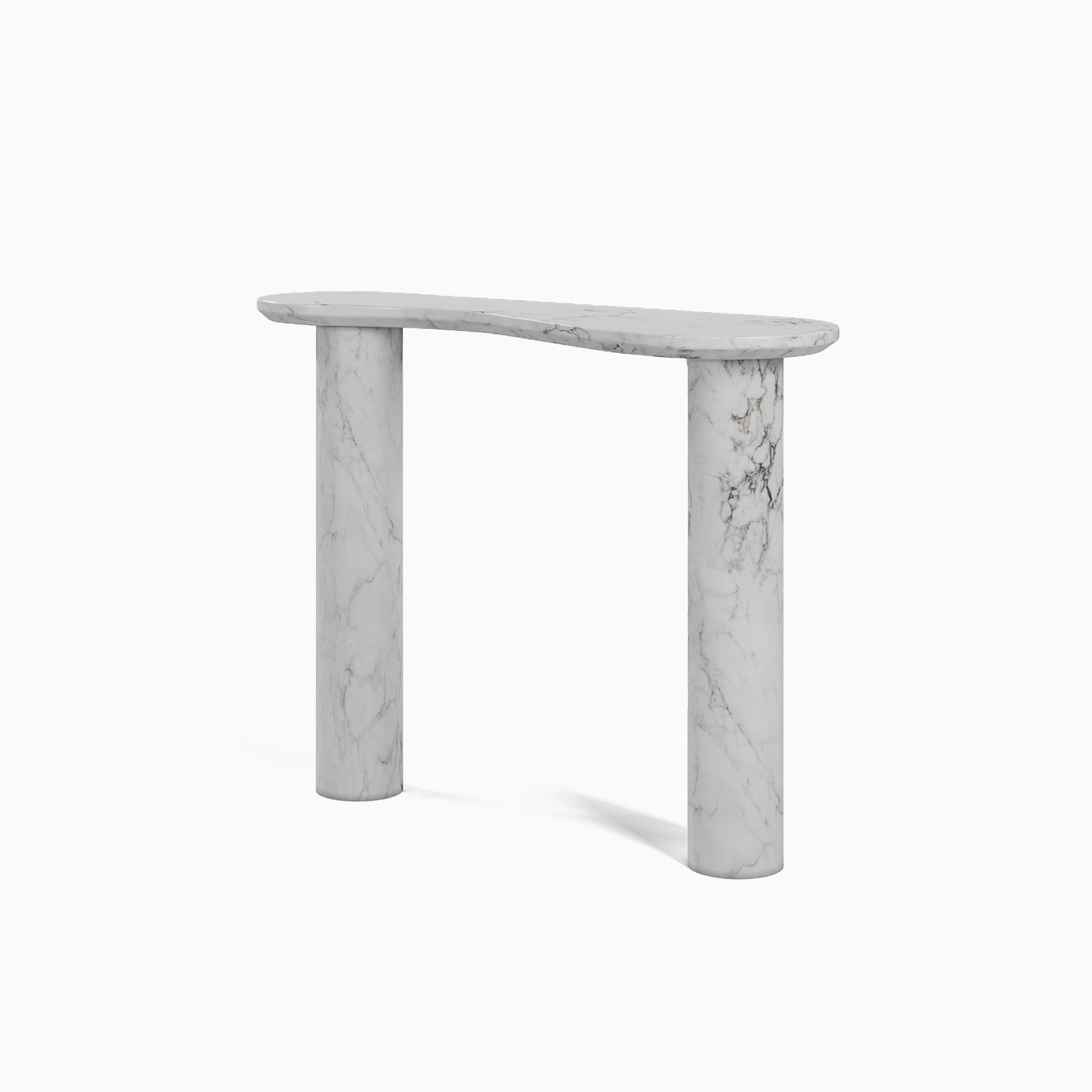Lawrence White Marble Console image