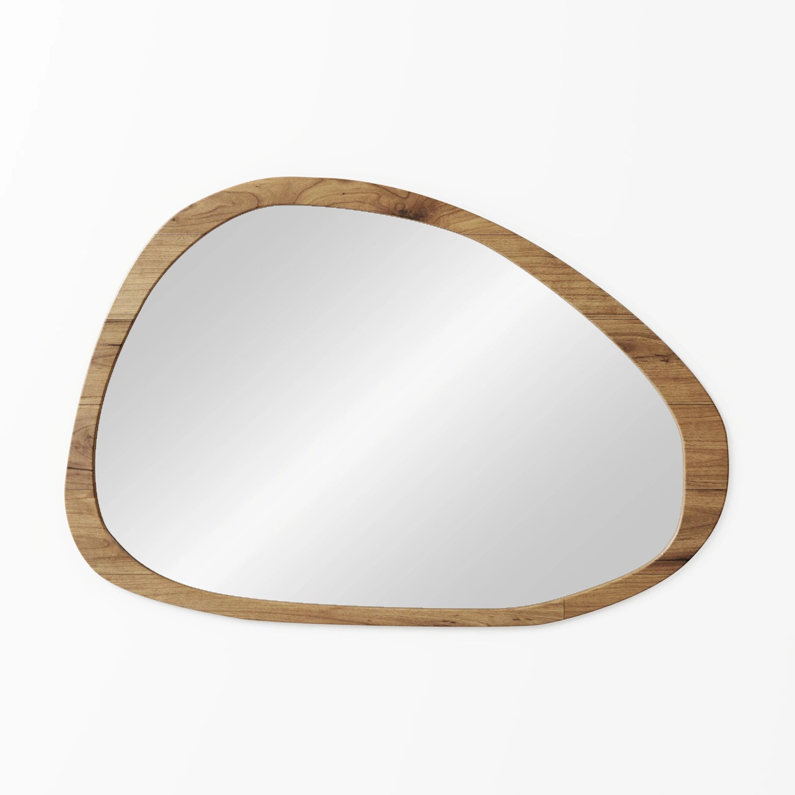 Vellum Irregular Shape Wall Mounted Mirror