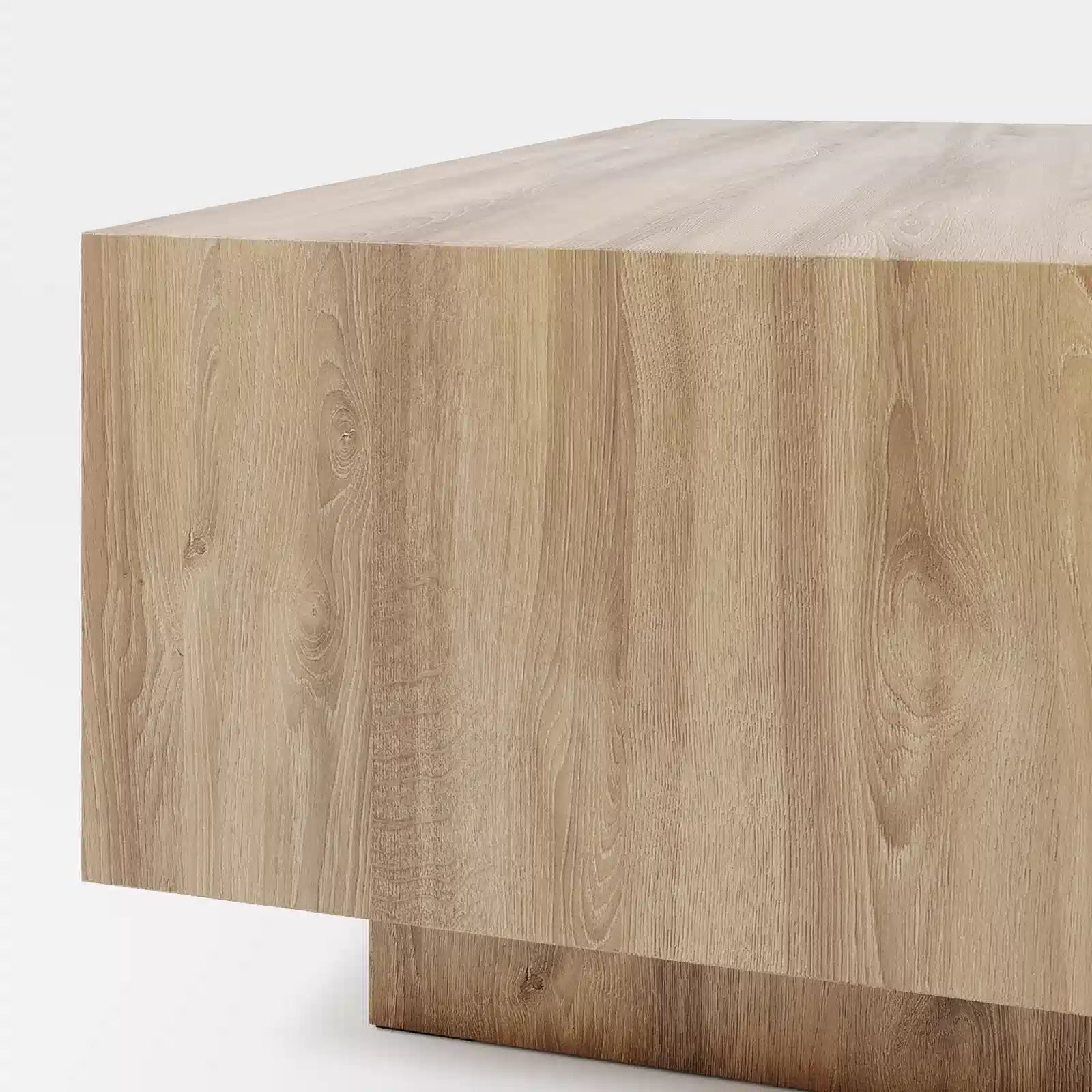 Cube Wood Coffee Table