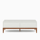 White & Walnut