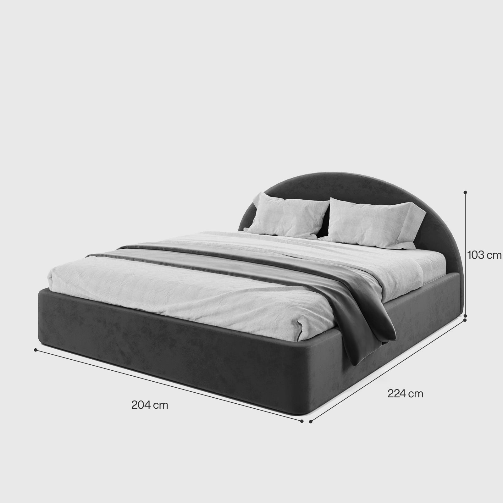 Alba King Size Bed image