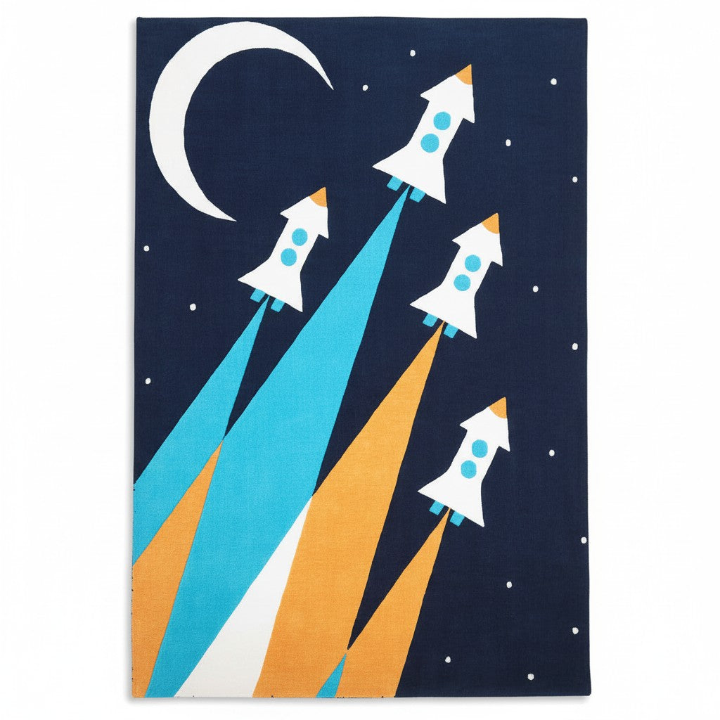 Space Adventure Kids Rug