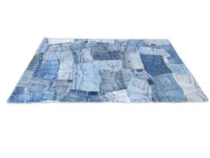 Blueprint Denim Rug image