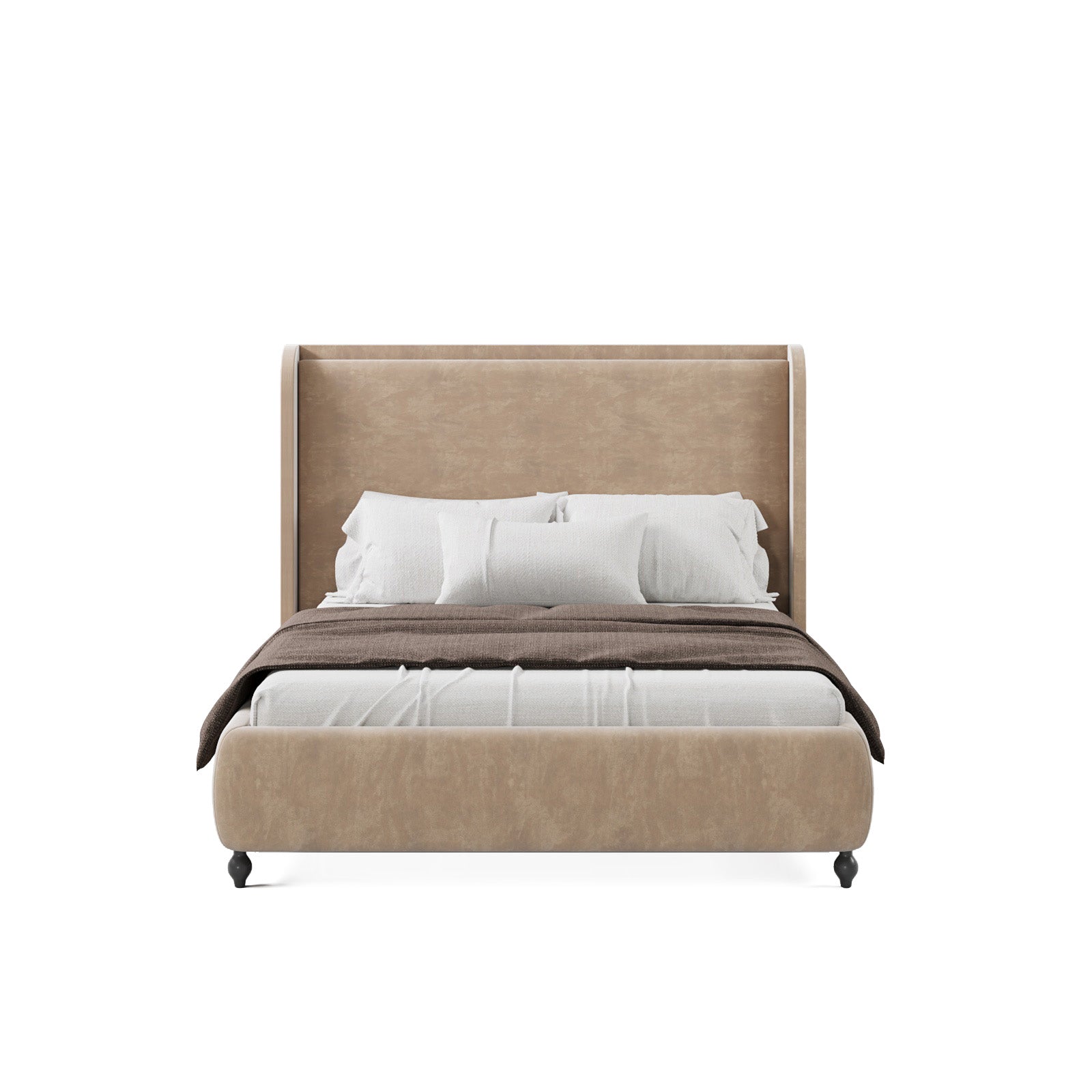 Sand Twin Size Bed