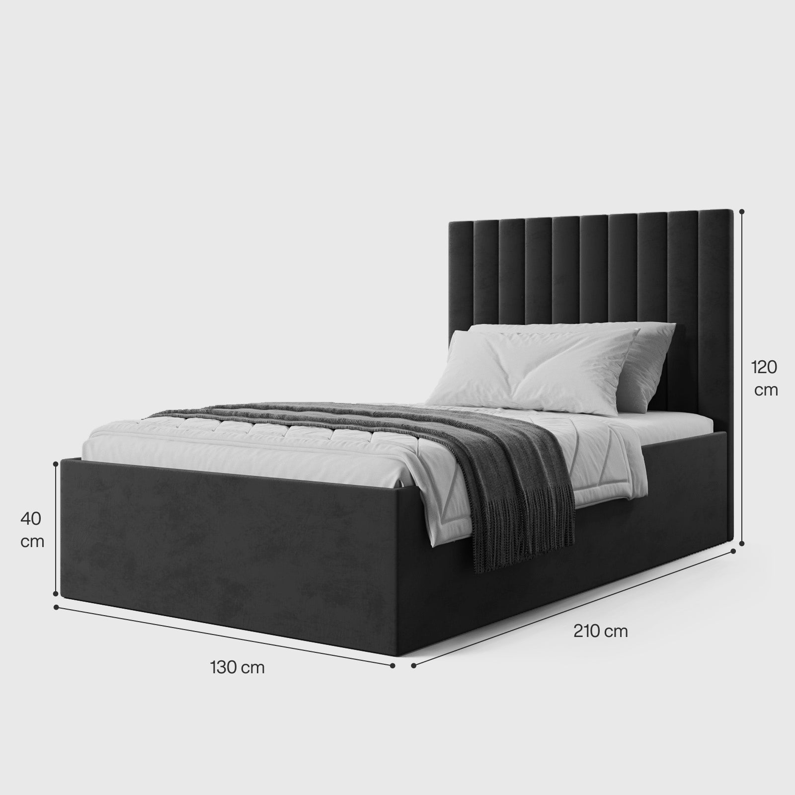Annelise Single Size Bed image