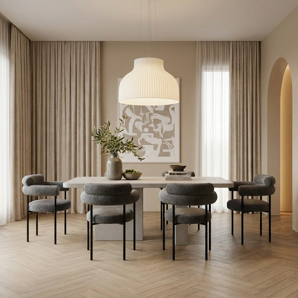 Mallorca Concrete Dining Table