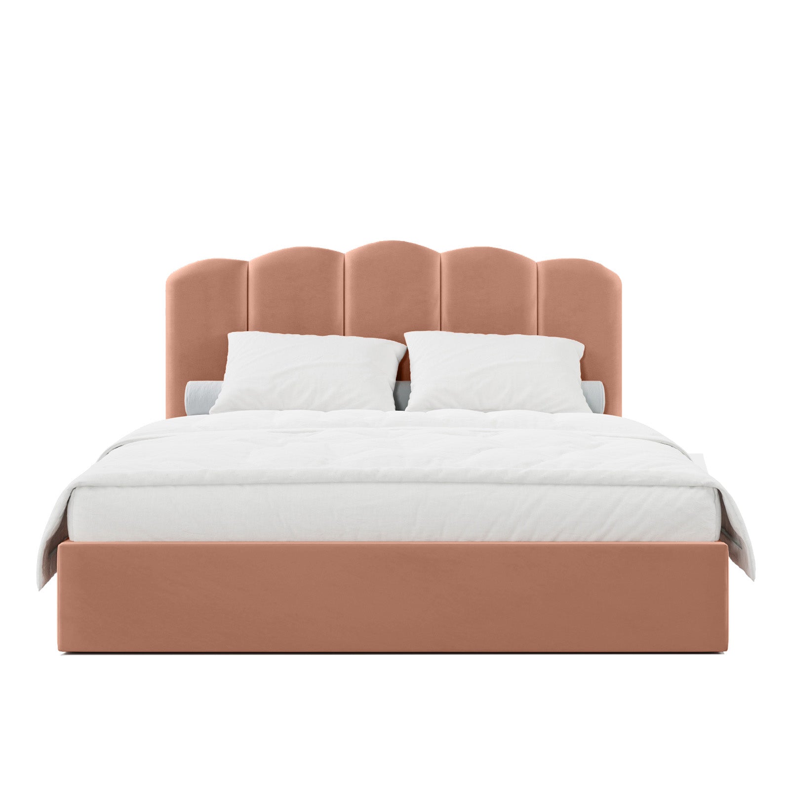Soft Caramel King Size Bed