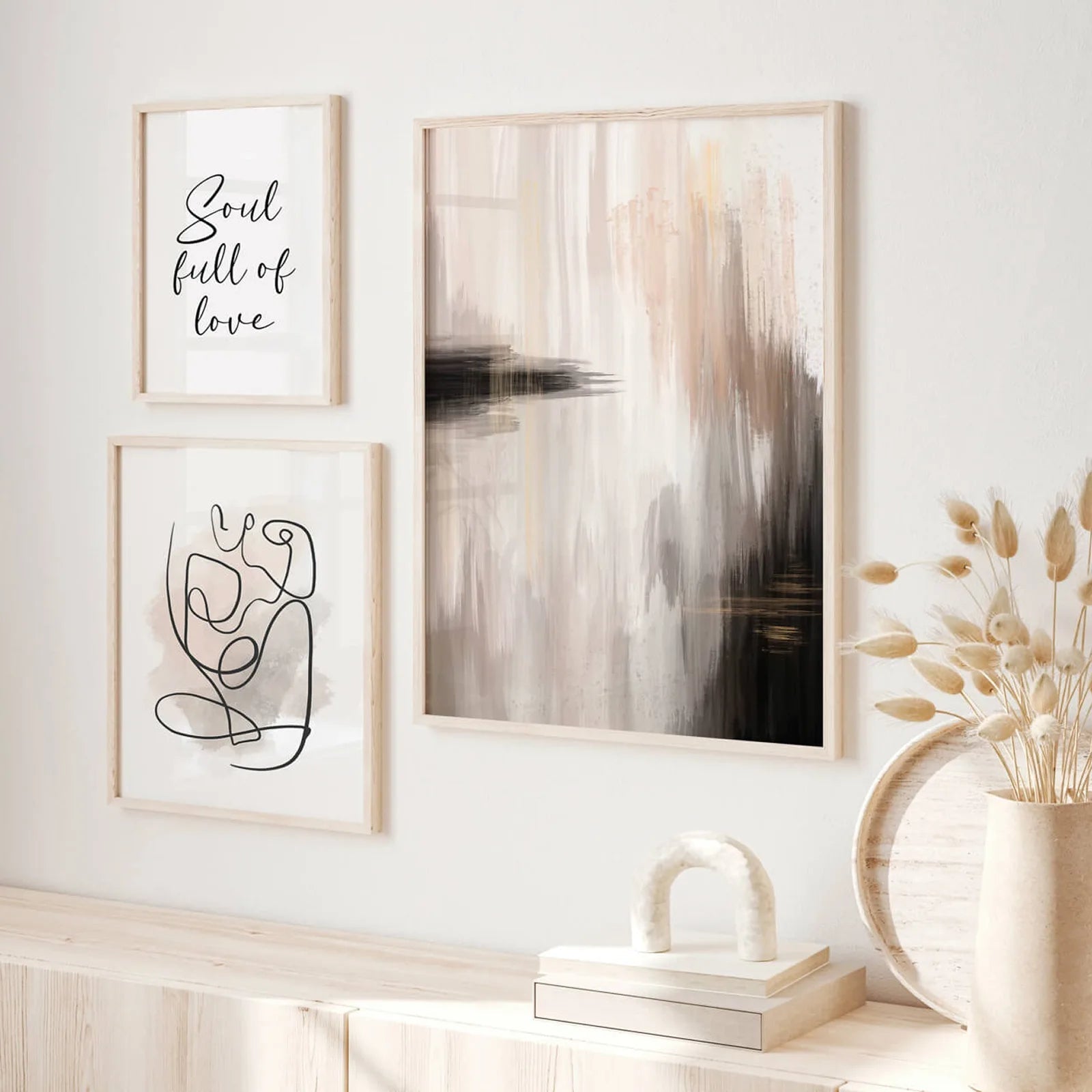 Плакат «Акварельный поток»