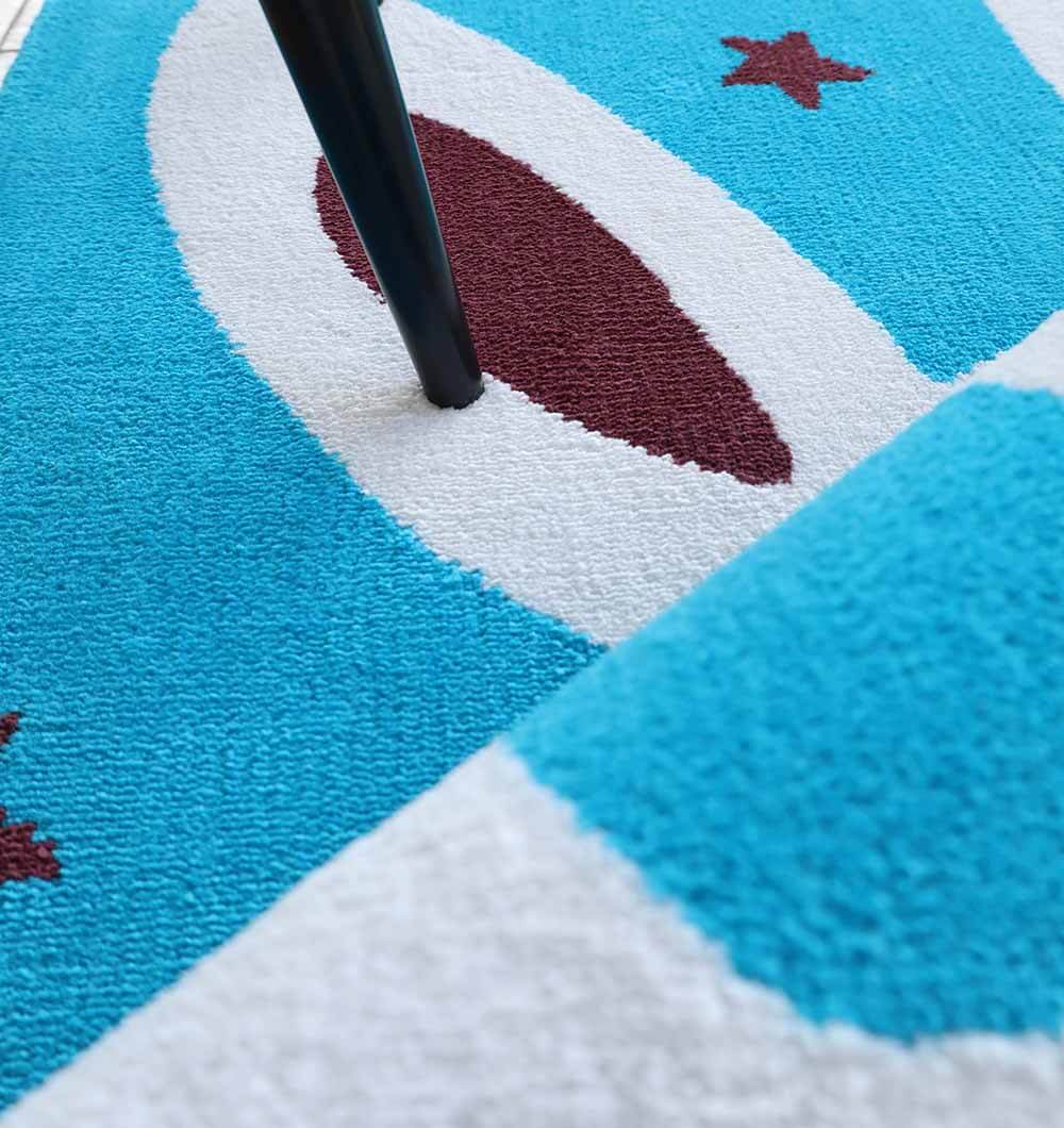 Star Bunny Kids Rug image