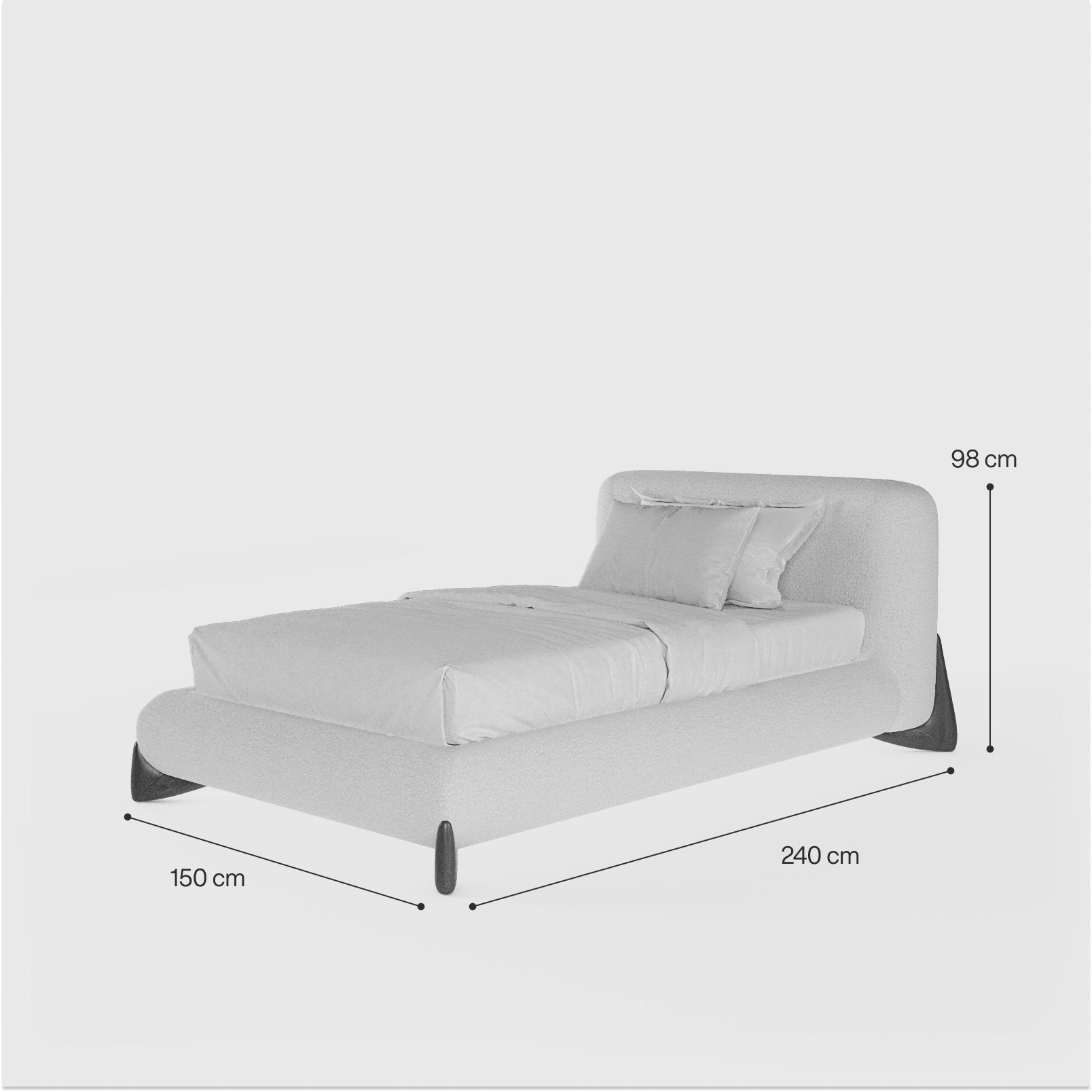 Kyoto Single Size Bed image