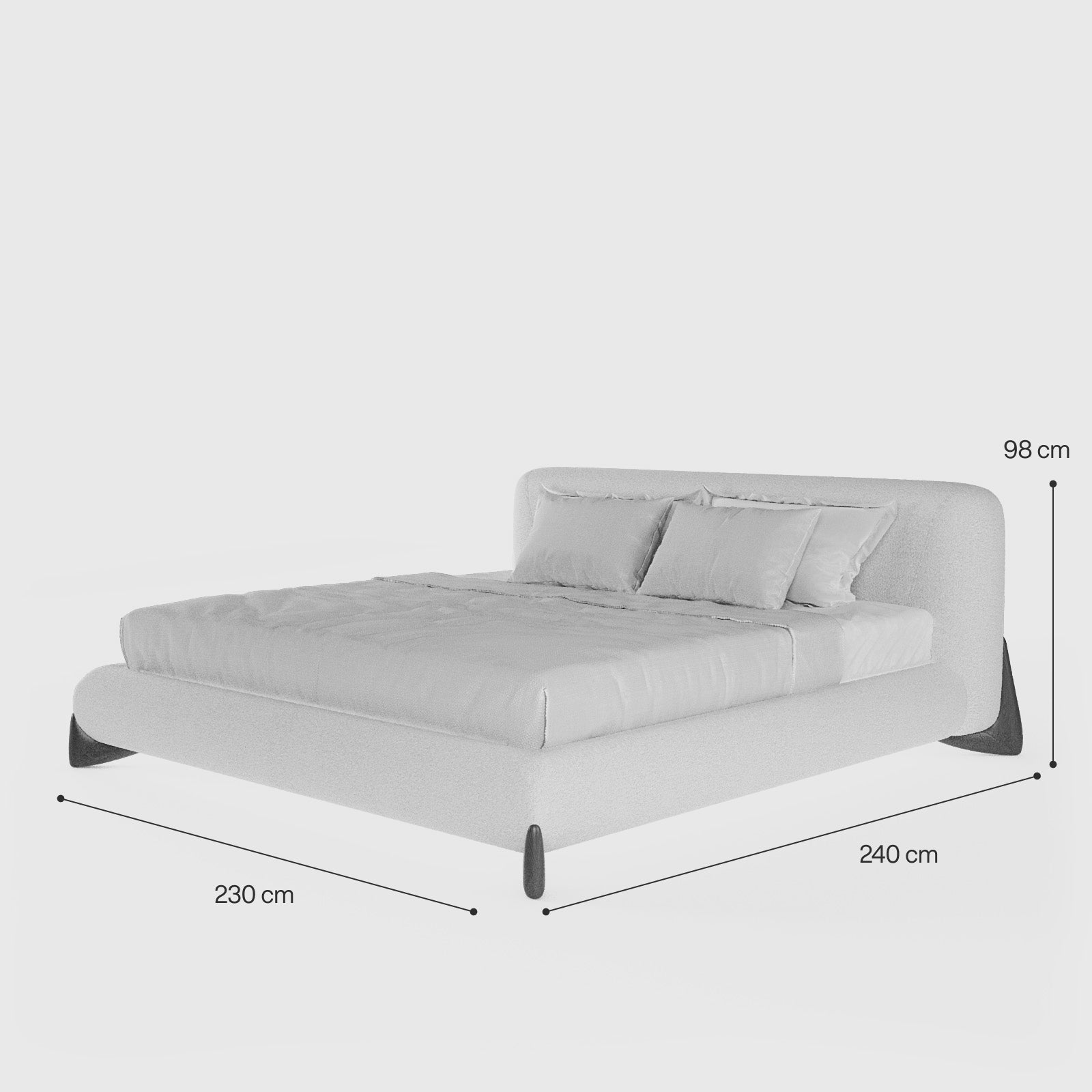 Kyoto Extra King Size Bed image