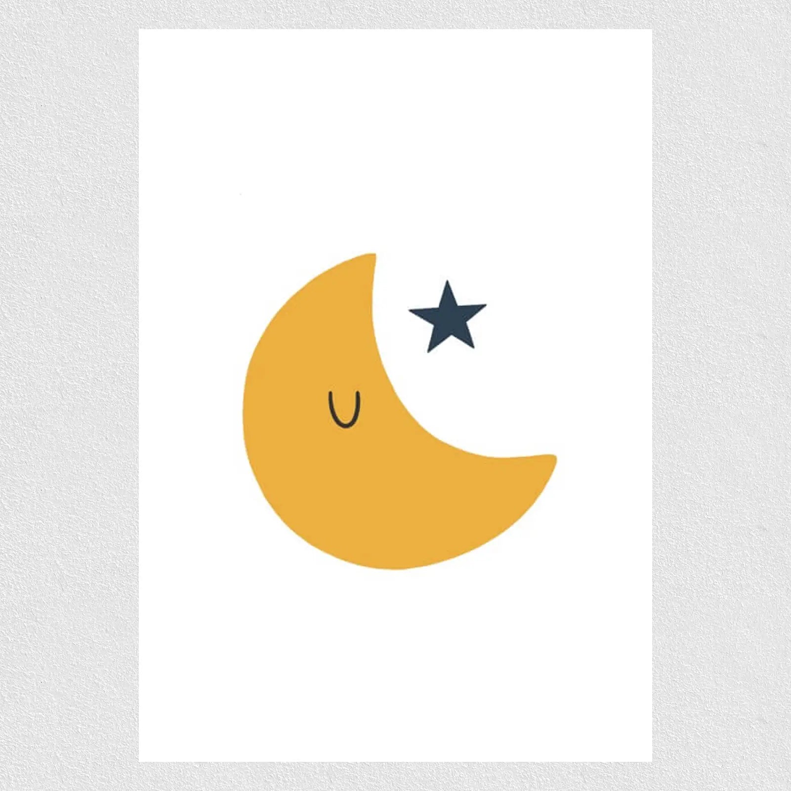 Baby Moon Kids Poster