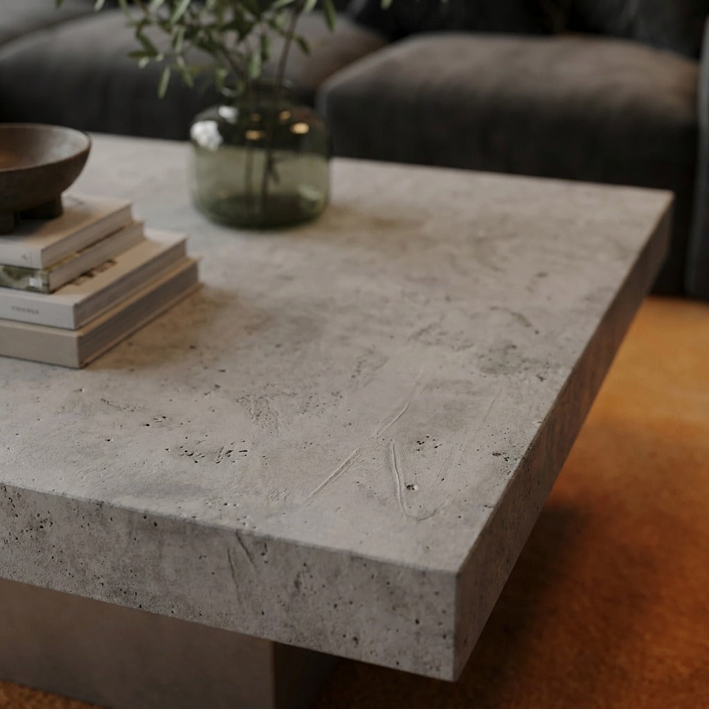 Abigail Microconcrete Coffee Table image