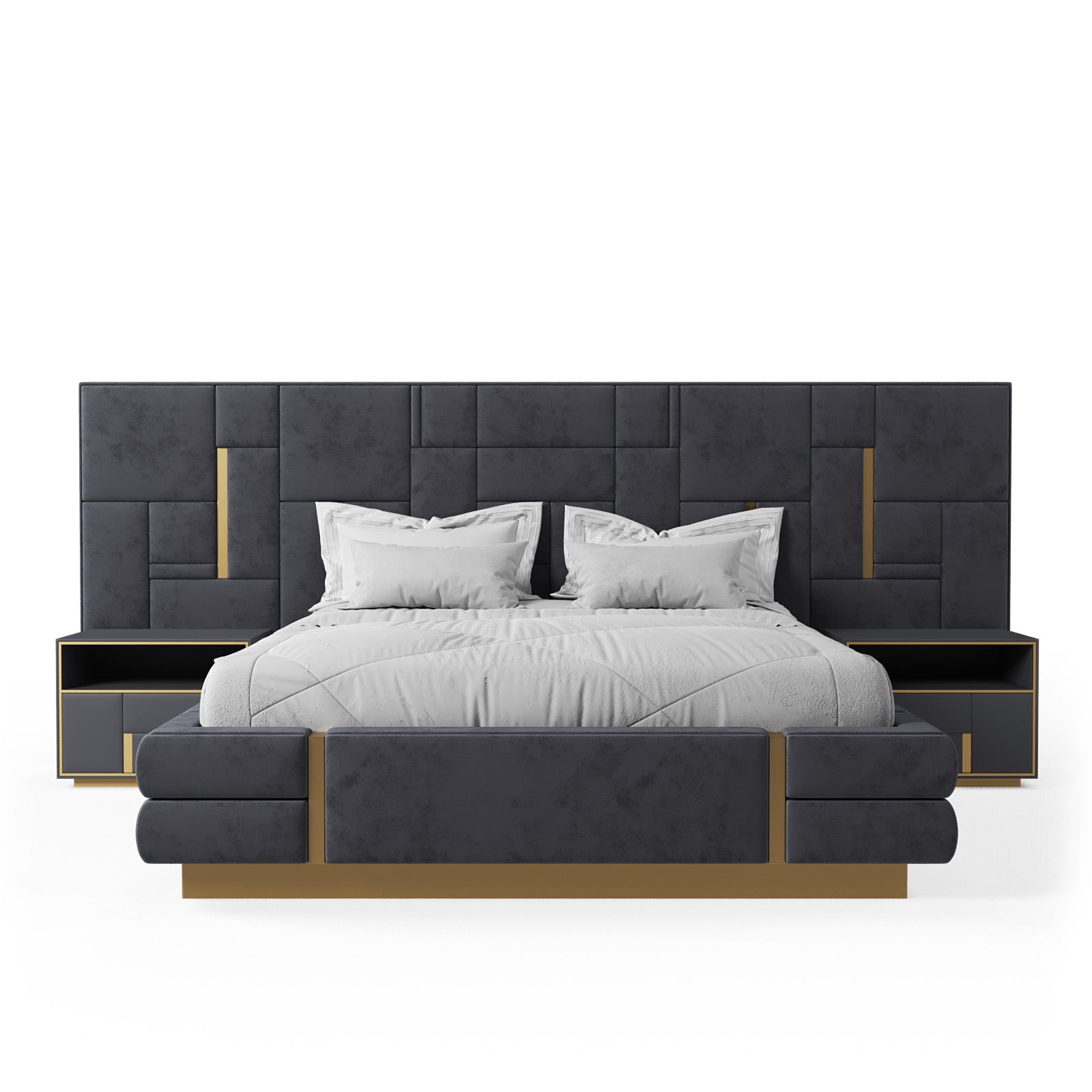 Art Deco Queen Size Bed image