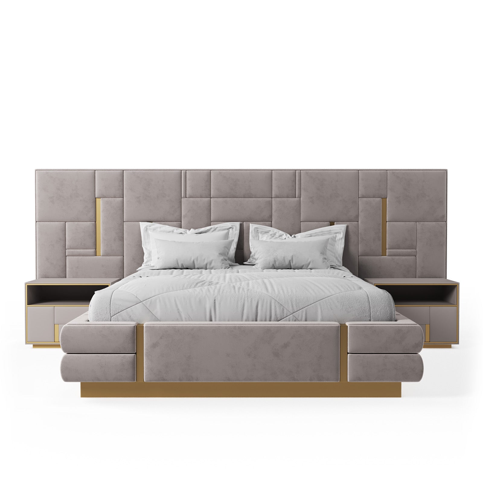 Art Deco Queen Size Bed image