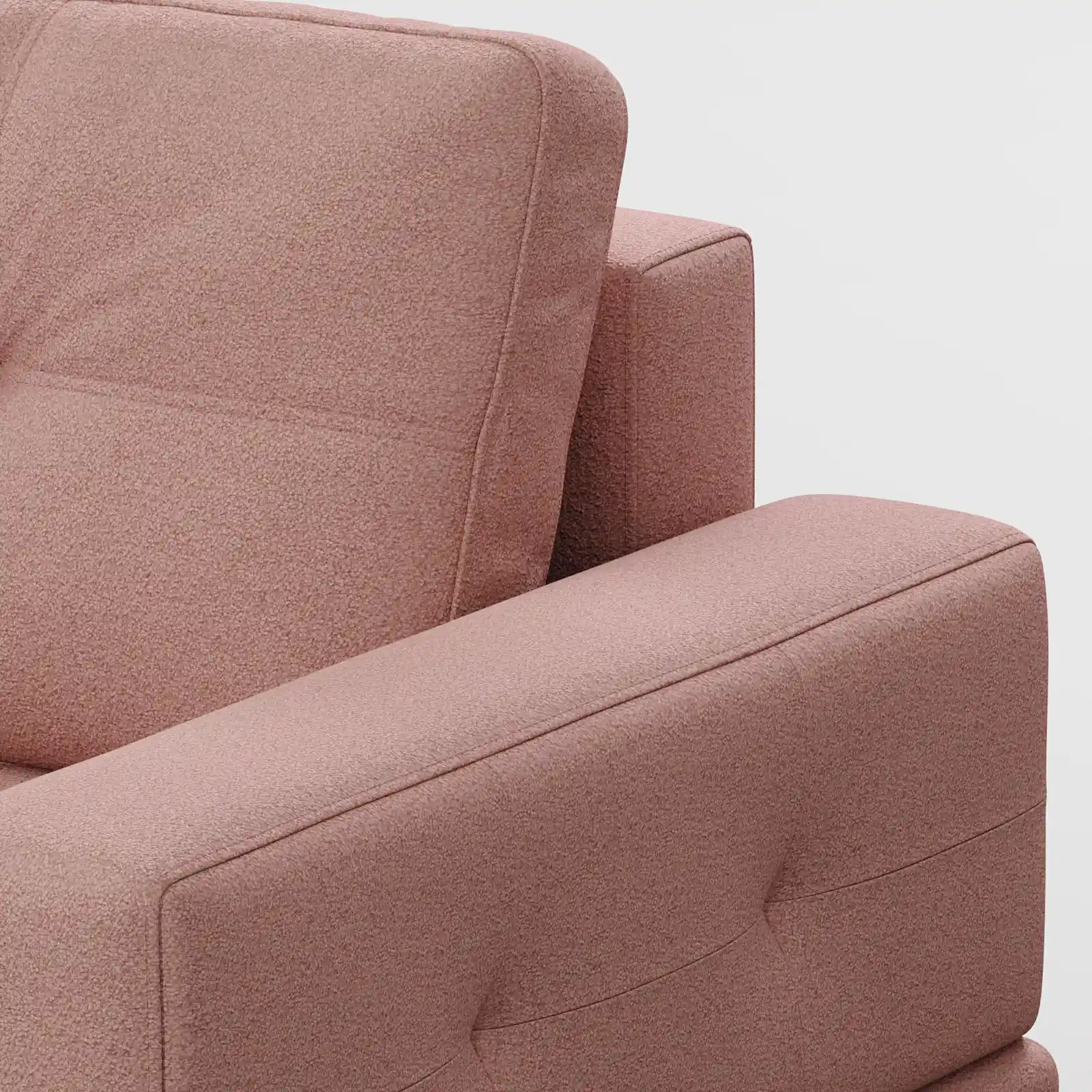 #Fabric_Boucle #Color_Pink