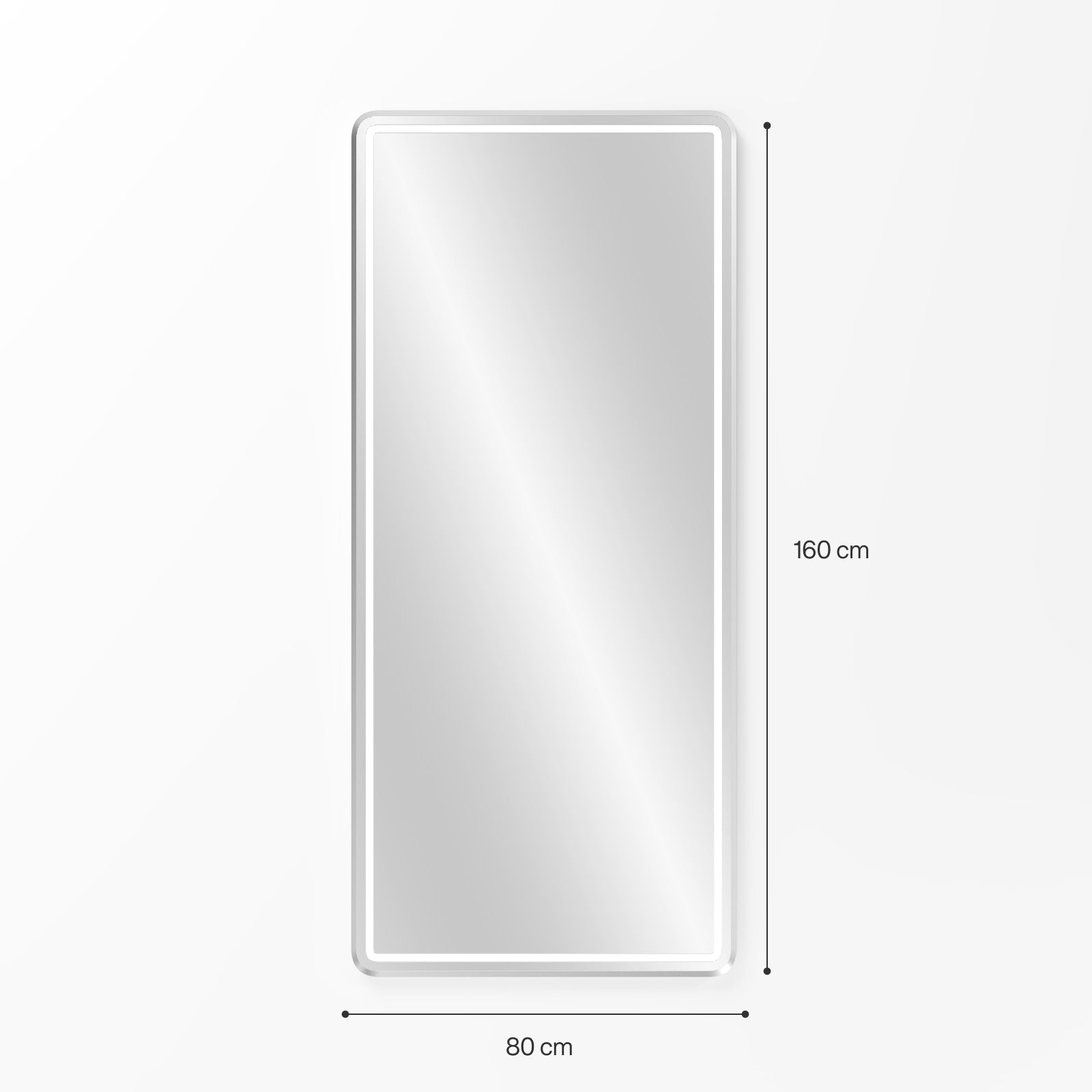 #Frame Color_Silver #Size_160x80cm