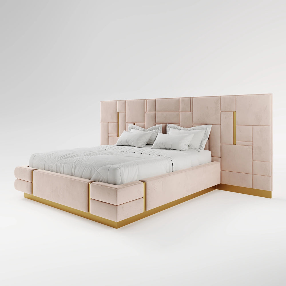 Кровать размера «queen-size» в стиле ар-деко image