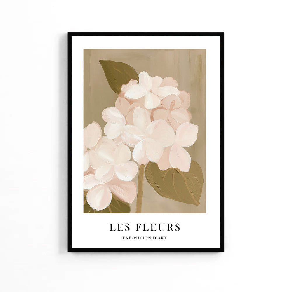 Плакат с гортензией image