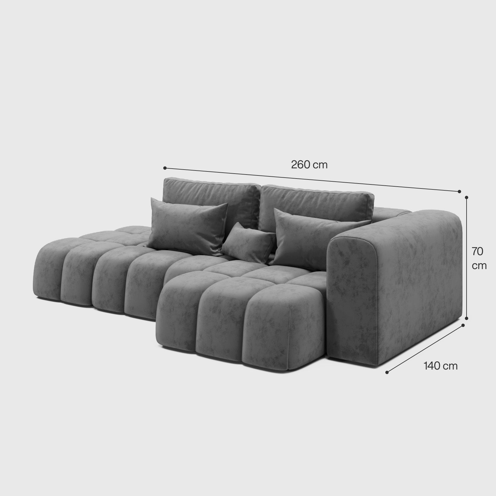 Nolan 2-Seater Corner Sofa image