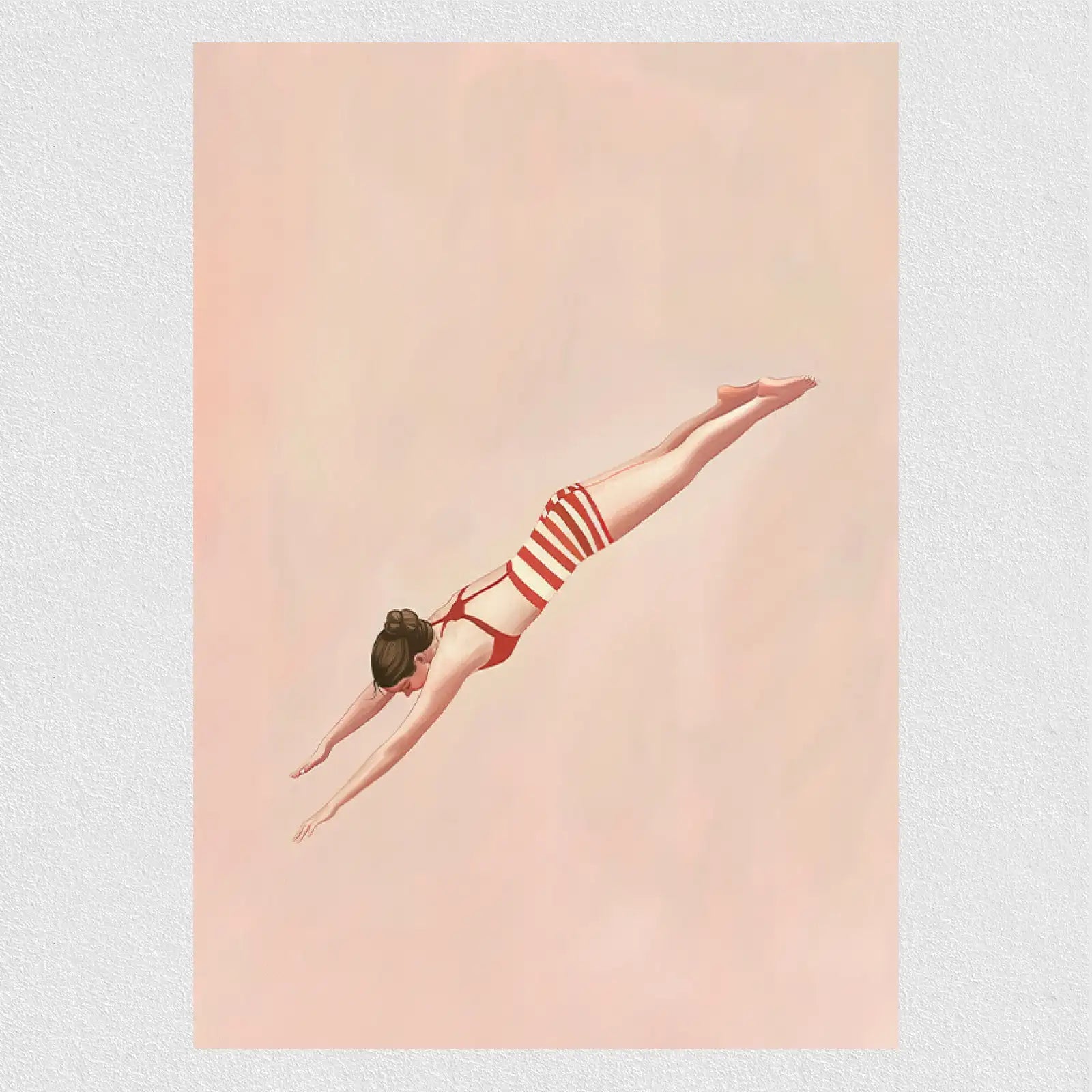 Swimming Day Wall Art 1